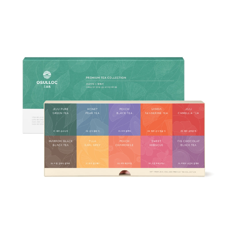 OSULLOC Premium Tea Collection of 10 Types