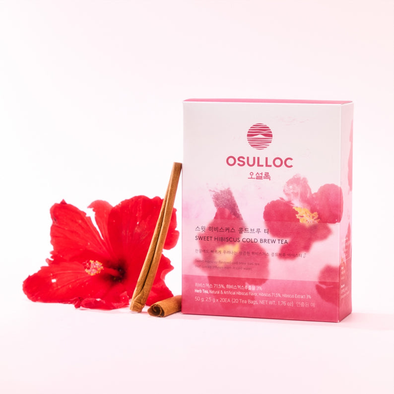 OSULLOC Sweet Hibiscus Cold Brew Tea 20 P