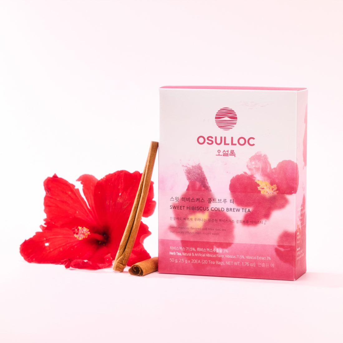 OSULLOC Sweet Hibiscus Cold Brew Tea 20 P