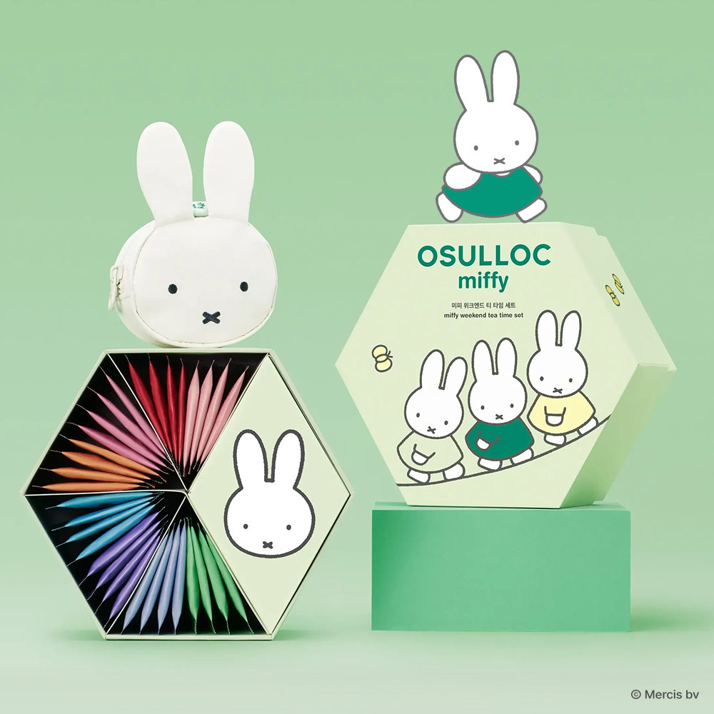 OSULLOC [Miffy] Weekend Tea Time Set (8 Types 32 Pieces)