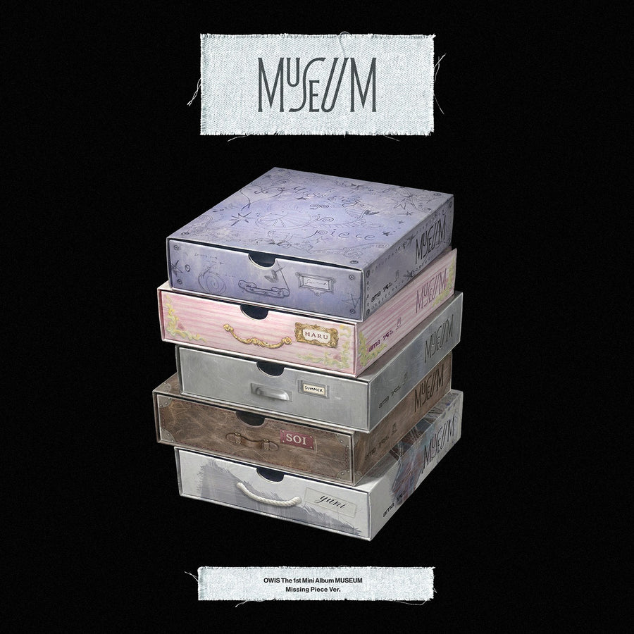 OWIS - The 1st Mini Album [MUSEUM] (Missing Piece Ver.) (Random 1 of 5) - Album Kpop