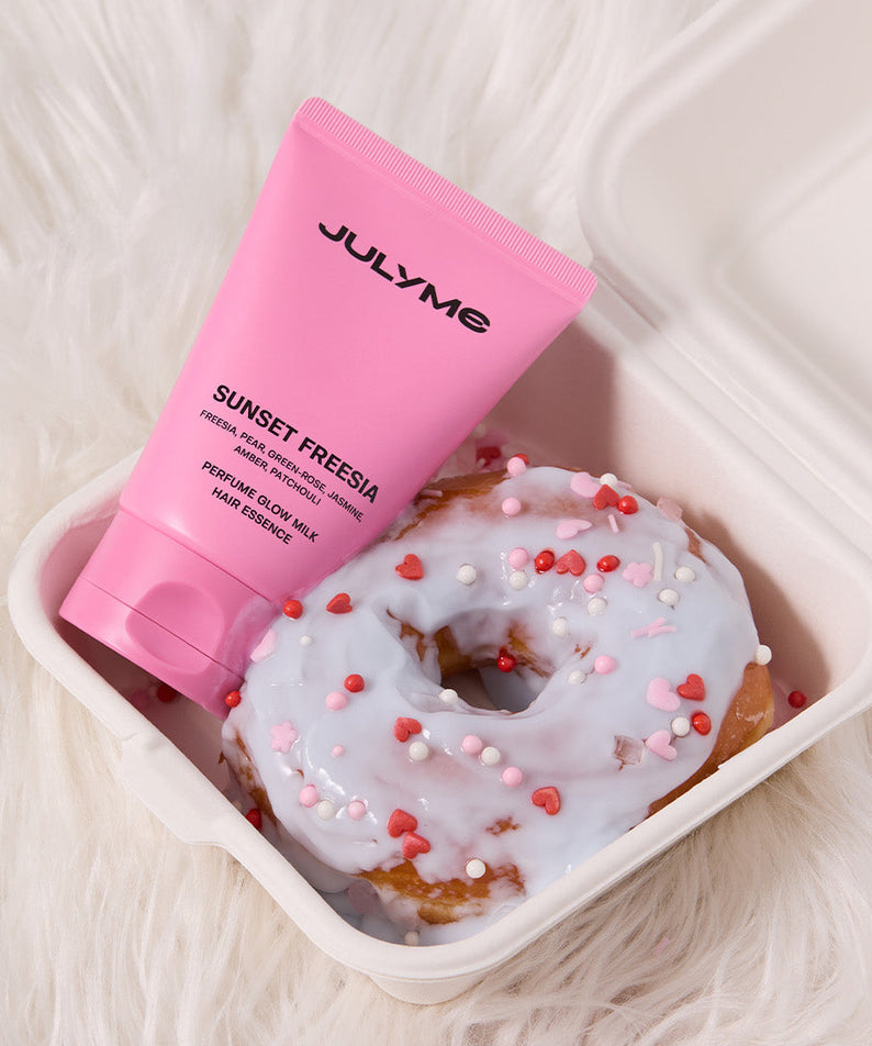 JULYME Perfume Glow Milk Hair Essence 80ml (Sunset Freesia)
