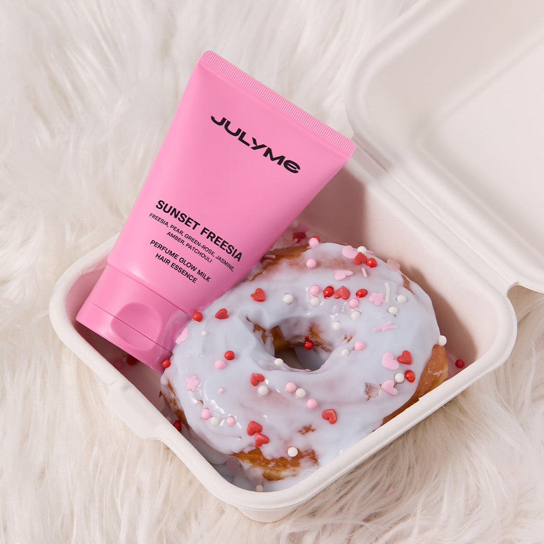 JULYME Perfume Glow Milk Hair Essence 80ml (Sunset Freesia)