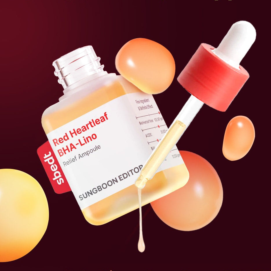SUNGBOONEDITOR Red Houttuynia Cordata BHA Reno Trouble Soothing Ampoule 40ml