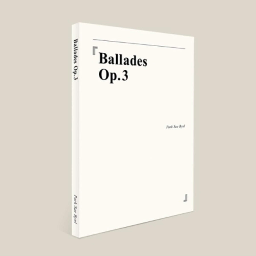 PARK SAEBYUL - 3rd Album [BALLADES OP.3] - Album Kpop