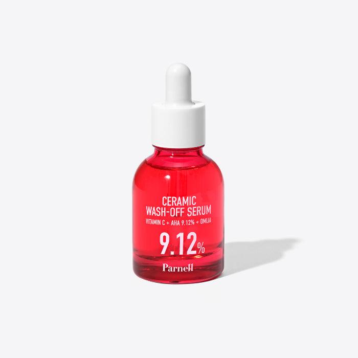 PARNELL AHA 9.12 Caremic Wash-Off Serum 30ml disponible sur Ma petite Coree, ton Eshop 100% K-beauty en direct de Seoul