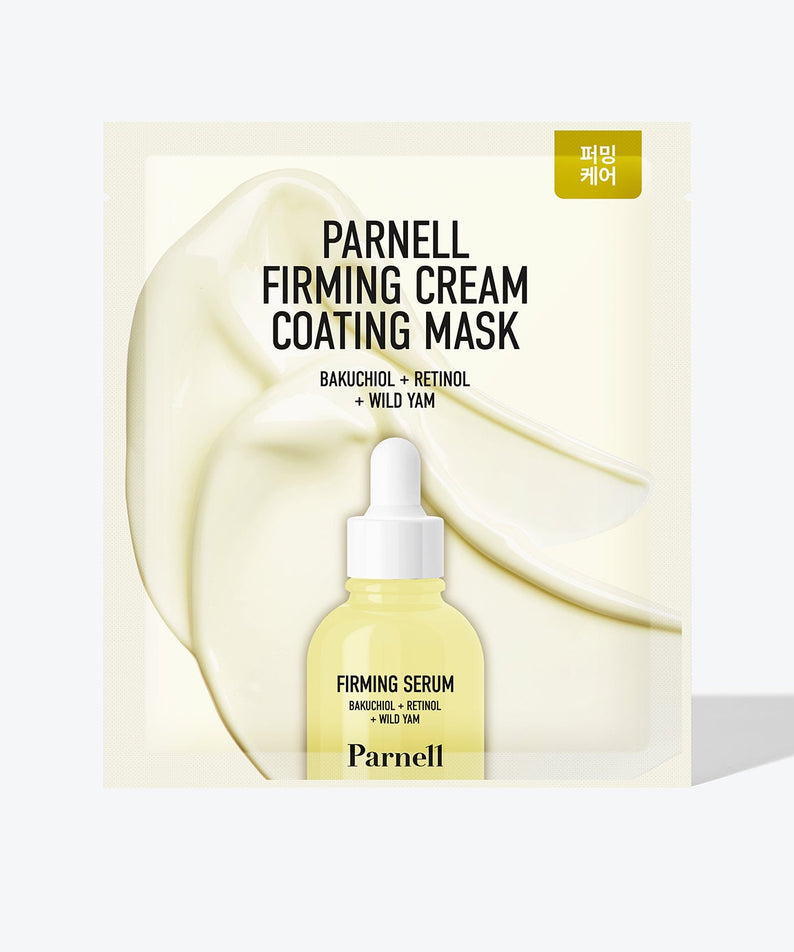 PARNELL Bakuchiol Retinol Wild Yam Cream Coating Mask en sachet avec sérum