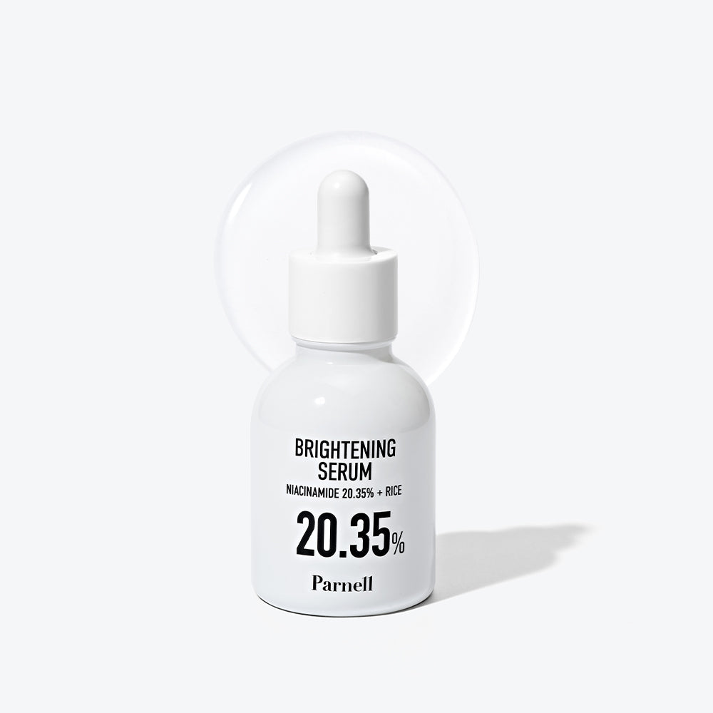 PARNELL Niacinamide 20.35 Rice Brightening Serum 30ml disponible sur Ma petite Coree, ton Eshop 100% K-beauty en direct de Seoul