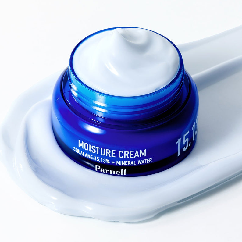 PARNELL Squalane 15.13 Mineral Water Moisture Cream 50ml disponible sur Ma petite Coree, ton Eshop 100% K-beauty en direct de Seoul