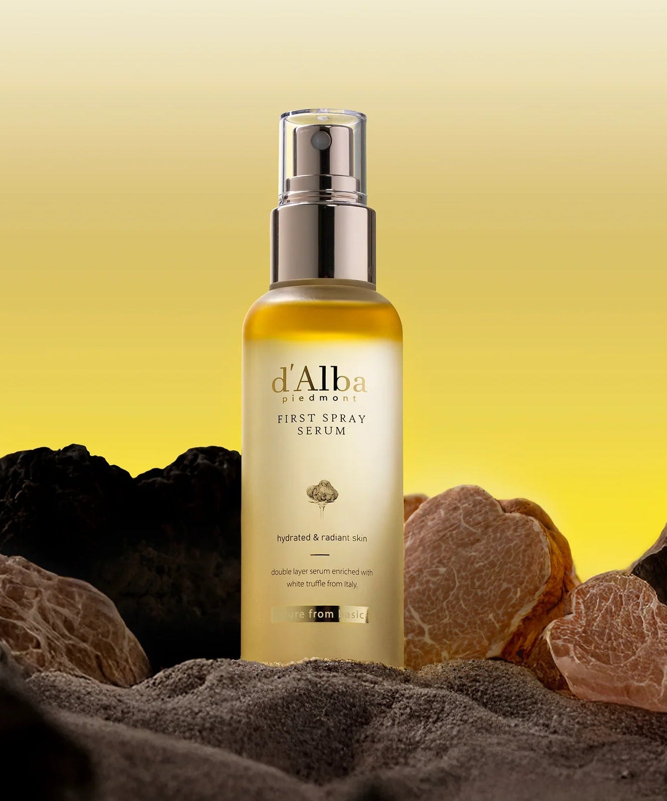D'ALBA Vegan Yellow Mist First Spray Serum 100ml