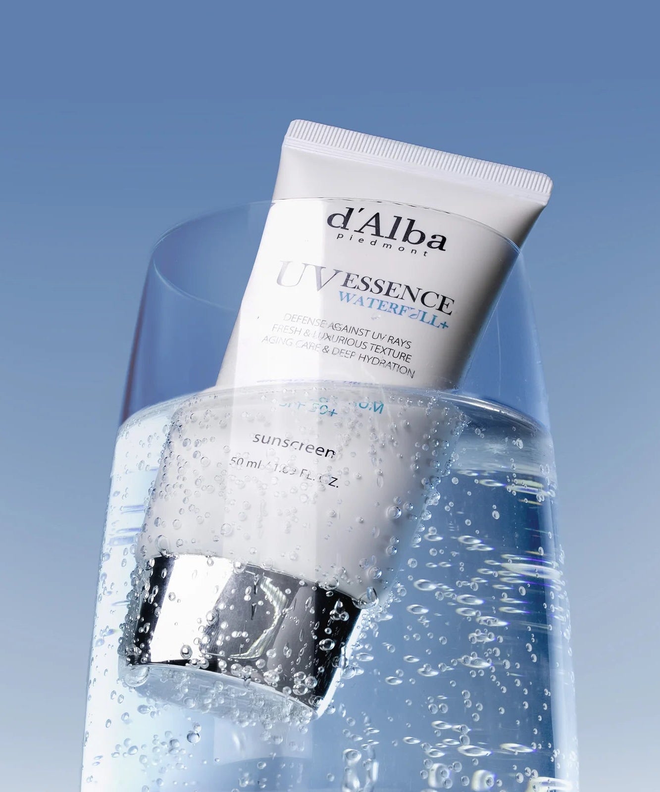 D'ALBA Vegan Waterfull Essence Suncream 50ml