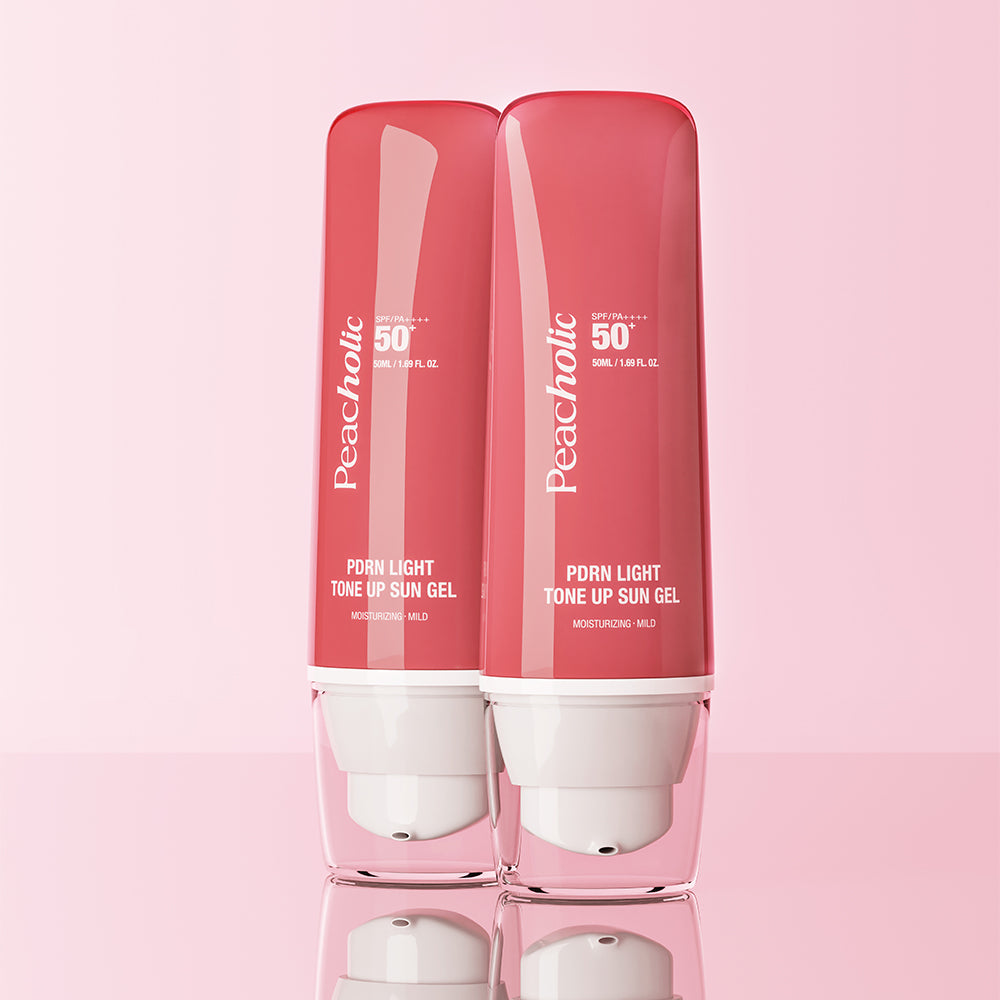 PEACHOLIC PDRN Light Tone Up Sun Gel | Radiance Sunscreen Cream – Ma ...