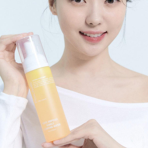 PEACHOLIC White Ampoule Bubble Cleansing Water 200ml disponible sur Ma petite Coree, ton Eshop 100% K-beauty en direct de Seoul