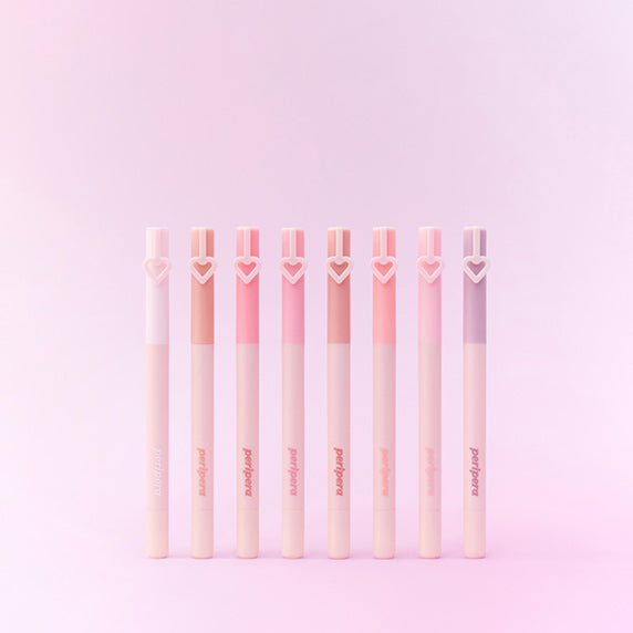 PERIPERA Mood in Shade Eye Stick de la marque PERIPERA, sur fond rose pastel, plusieurs teintes en stick, vue produit.