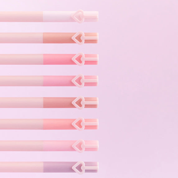 PERIPERA Mood in Shade Eye Stick de marque PERIPERA, maquillage yeux, stick en teintes roses sur fond pastel.
