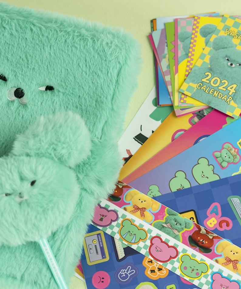 PINKFOOT Wasabi Bear Diary disponible sur Ma petite Coree, ton Eshop 100% K-beauty en direct de Seoul