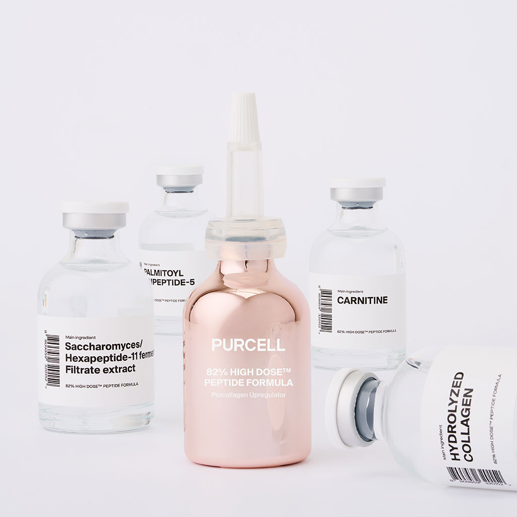 PURCELL High-Dose Vitamin B+C Complex 30mL de la marque PURCELL sur fond blanc, flacons et compte-gouttes.