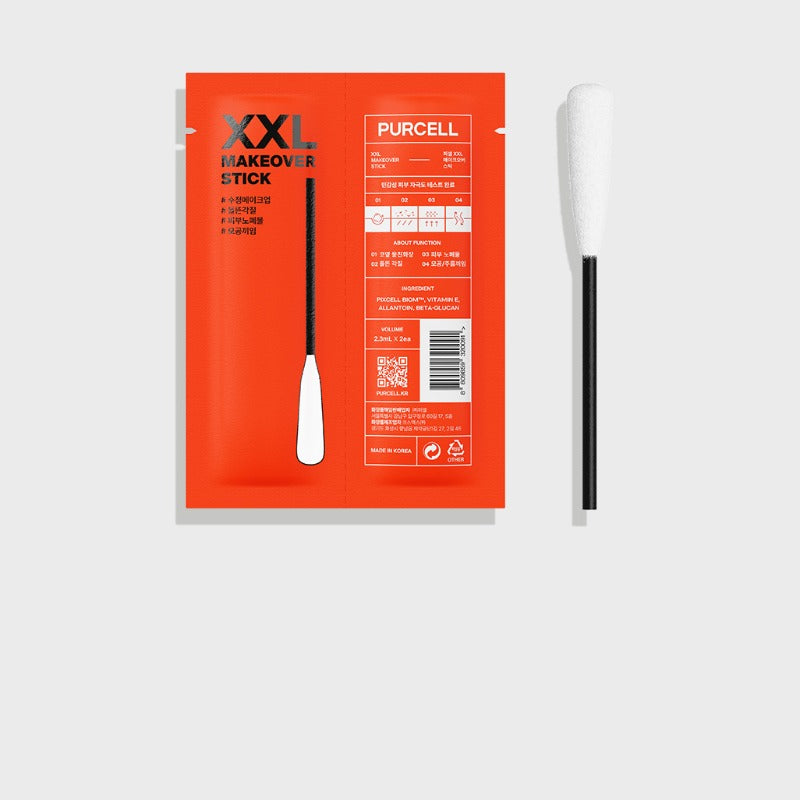 PURCELL XXL Makeover Stick 2ea de la marque PURCELL, stick blanc XXL sur fond clair, emballage orange visible.