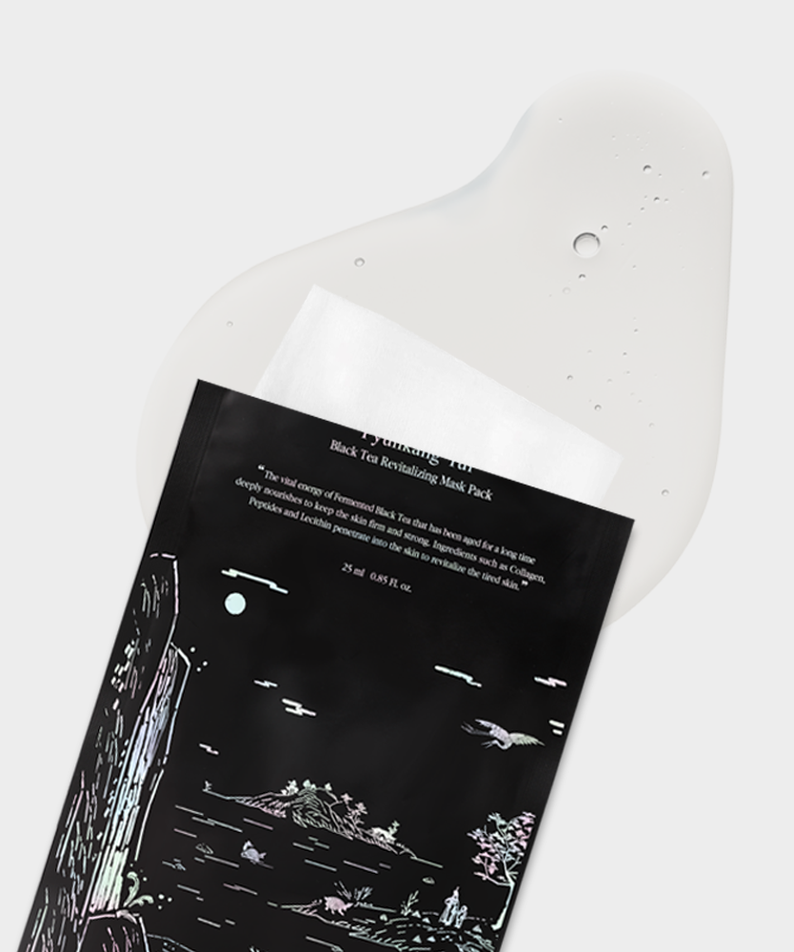 Masque réhydratant PYUNKANG YUL Black Tea Revitalizing Mask Pack 10 Pieces