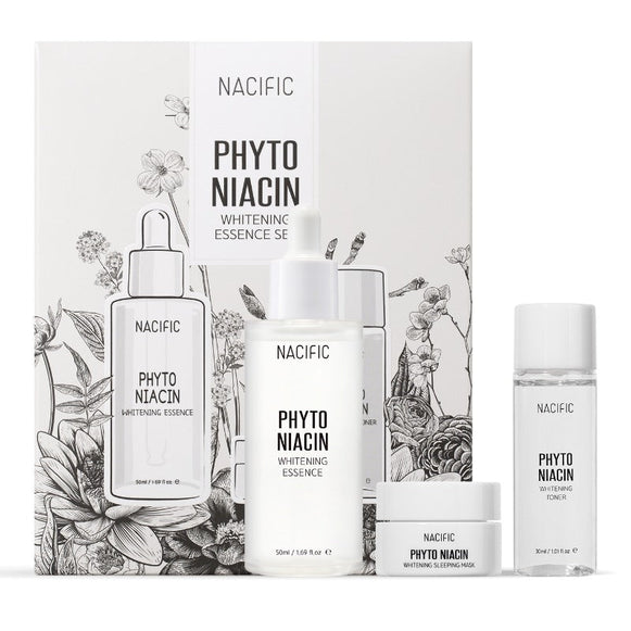 NACIFIC Phyto Niacin Whitening Essence Set (Essence+SleepingMask+Toner) disponible sur Ma petite Coree, ton Eshop 100% K-beauty en direct de Seoul