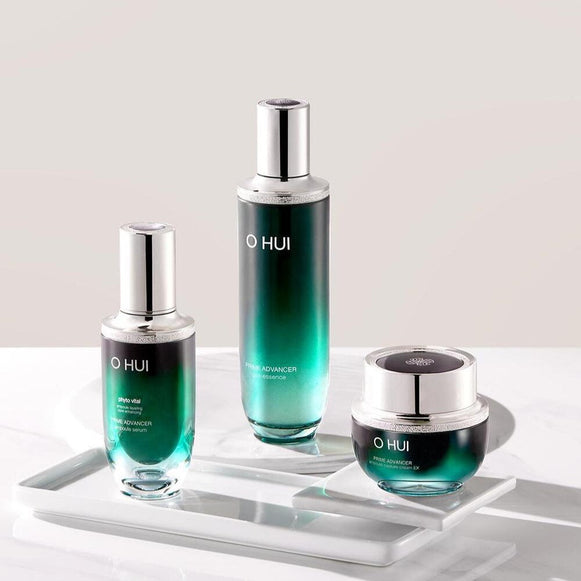 OHUI Prime Advancer Core Trial Set (Skin Softener, Serum, Cream) disponible sur Ma petite Coree, ton Eshop 100% K-beauty en direct de Seoul