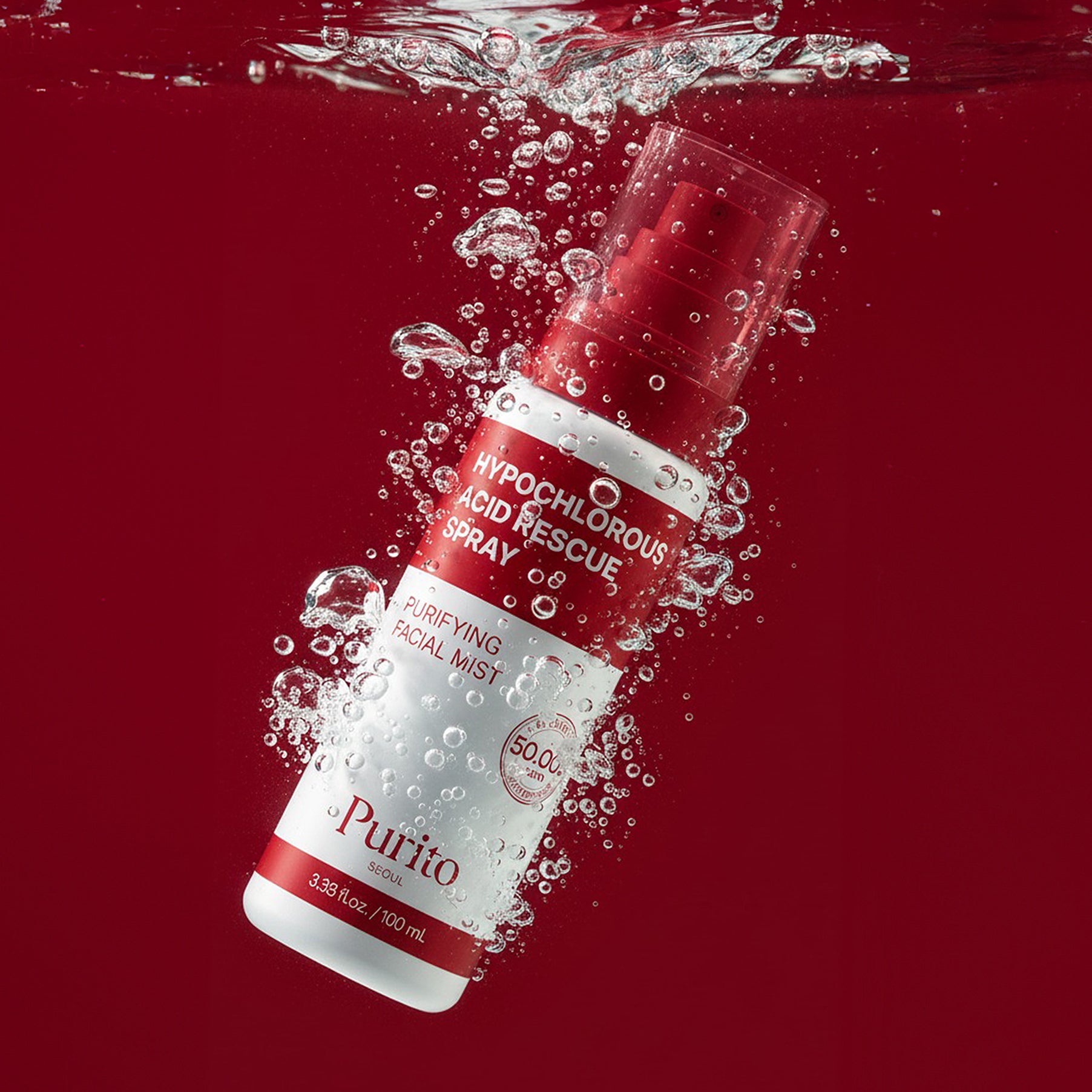 PURITO Hypochlorous Acid Rescue Spray 100ml