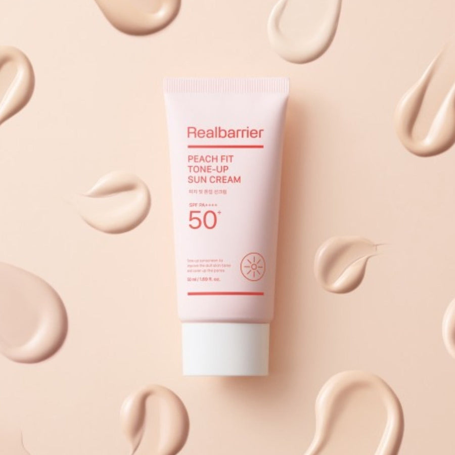 REAL BARRIER Peach Fit Tone-Up Sun Cream 50ml
