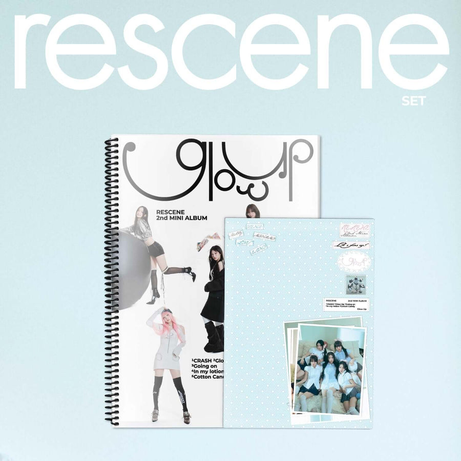 RESCENE - 2nd MINI ALBUM [Glow Up] (Set) - Album Kpop