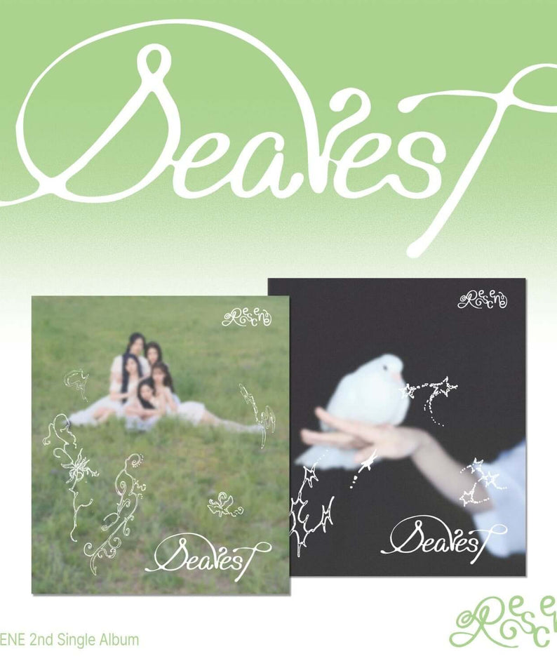 RESCENE - 2nd Single Album [Dearest] (Dear ver. / Dewy ver.) (Set of 2) - Album Kpop, coffret 2 versions Dearest.