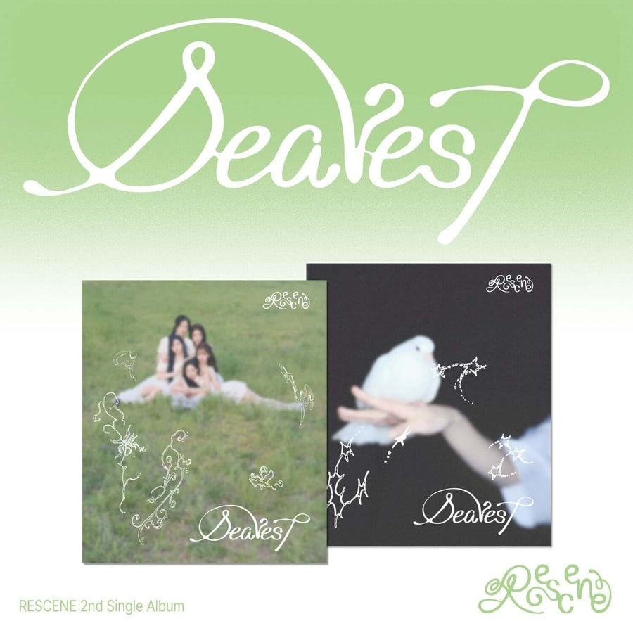 RESCENE - 2nd Single Album [Dearest] (Dear ver. / Dewy ver.) (Set of 2) - Album Kpop