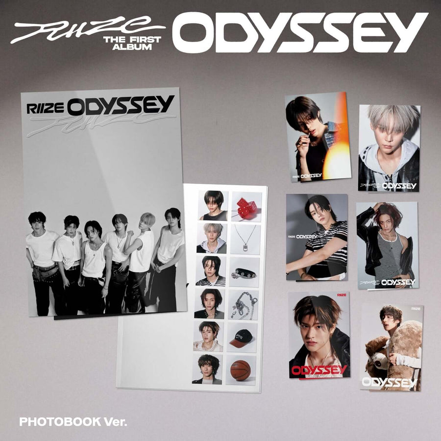 RIIZE - 1st Album [ODYSSEY] (PHOTOBOOK Ver.) (Random 1 of 7) - Album Kpop