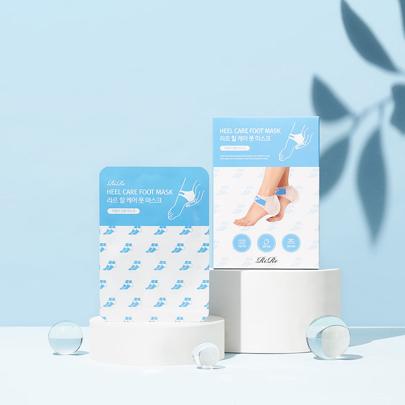 RIRE Heel Care Foot Mask x10 disponible sur Ma petite Coree, ton Eshop 100% K-beauty en direct de Seoul