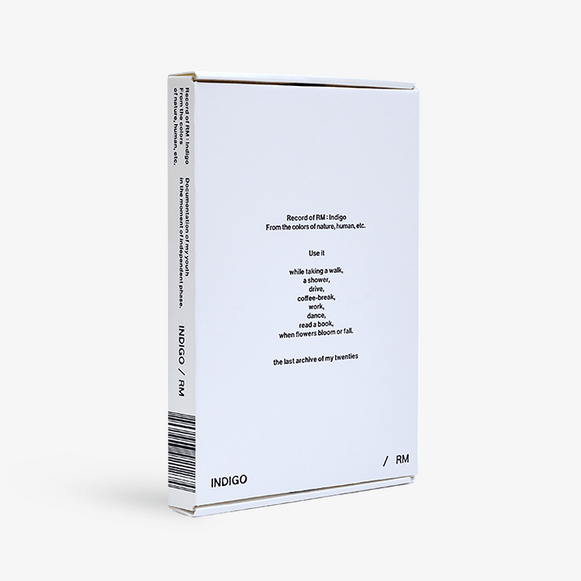 RM Indigo Album (Book Edition) disponible sur Ma petite Coree, ton Eshop 100% K-beauty en direct de Seoul