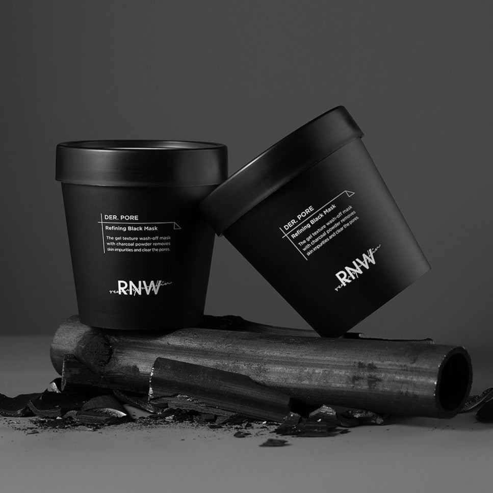 RNW DER. Pore Refining Black Mask 200ml disponible sur Ma petite Coree, ton Eshop 100% K-beauty en direct de Seoul
