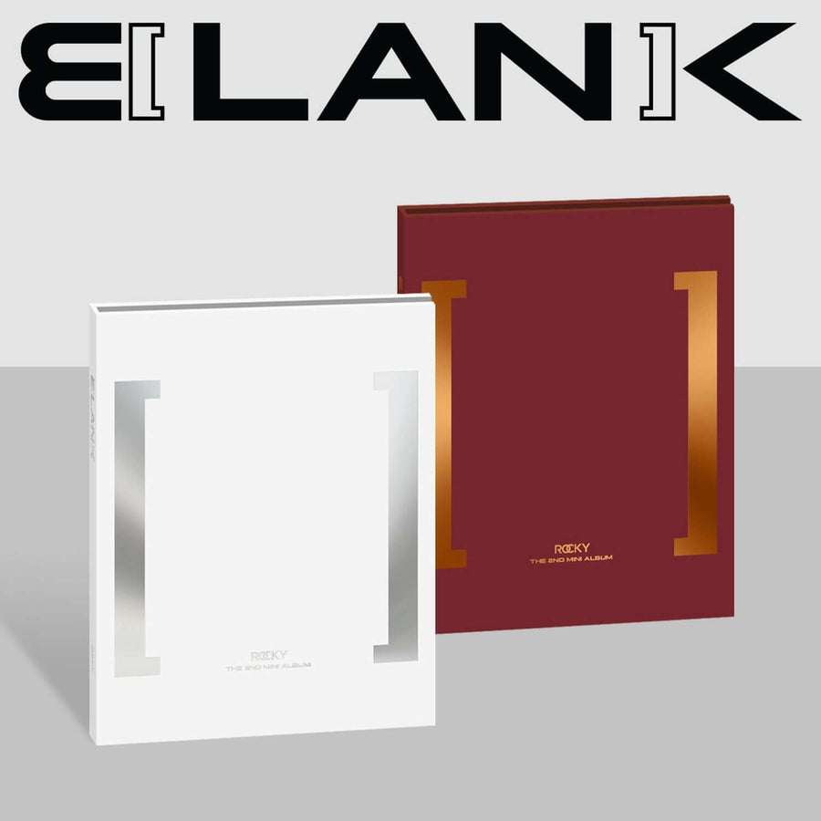 ROCKY - 2nd Album [BLANK] (White ver/Burgundy ver) (Set of 2) - Album Kpop