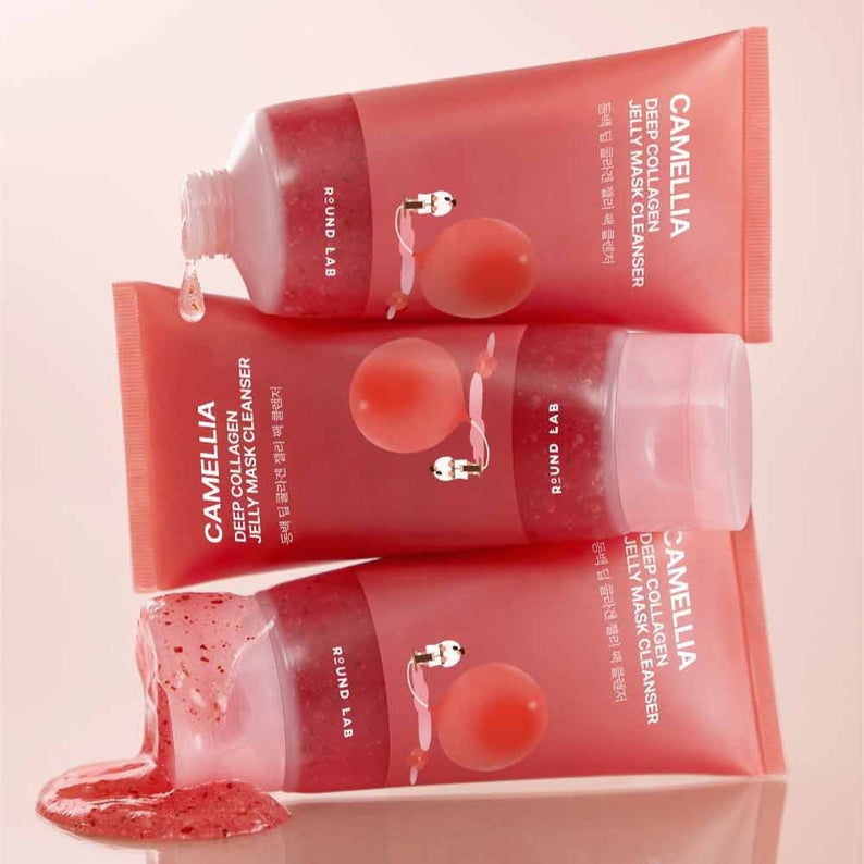 ROUND LAB Camellia Deep Collagen Jelly Pack Cleanser 150ml