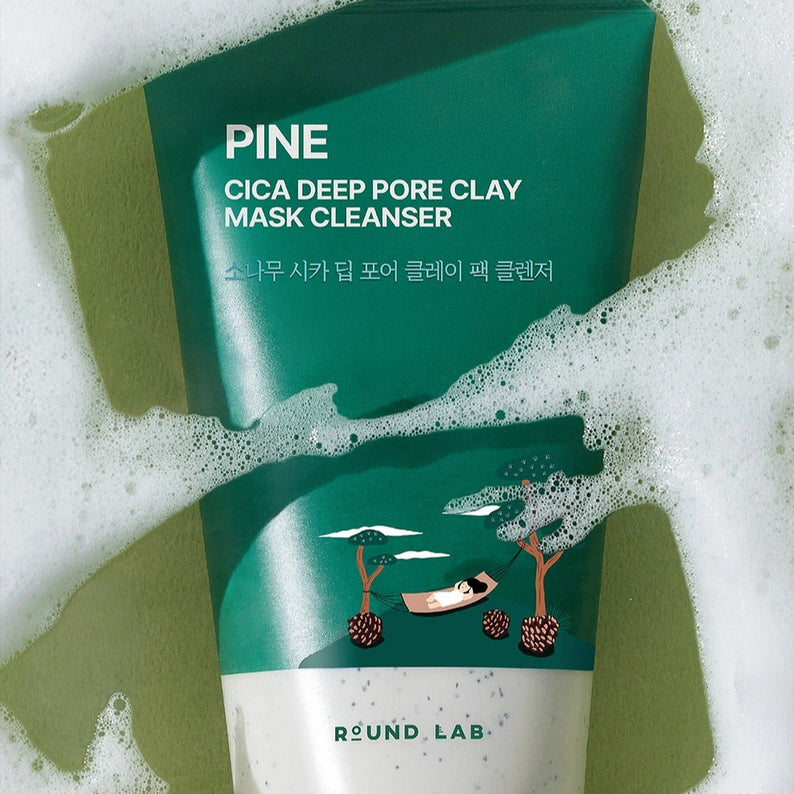 ROUND LAB Pine Cica Deep Pore Clay Pack Cleanser 150ml