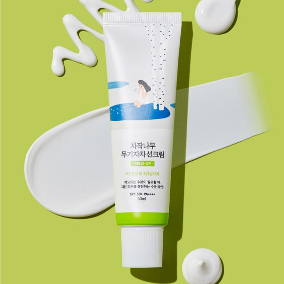 ROUND LAB Birch Juice Moisturizing Mild-Up Sunscreen 50ml disponible sur Ma petite Coree, ton Eshop 100% K-beauty en direct de Seoul
