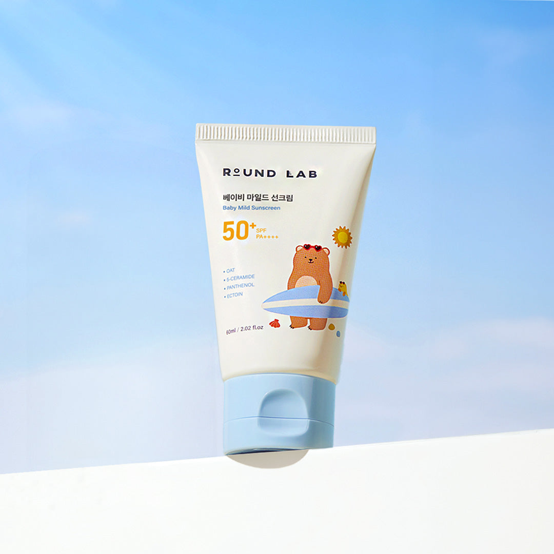 ROUNDLAB Baby Mild Sun Cream 60ml disponible sur Ma petite Coree, ton Eshop 100% K-beauty en direct de Seoul