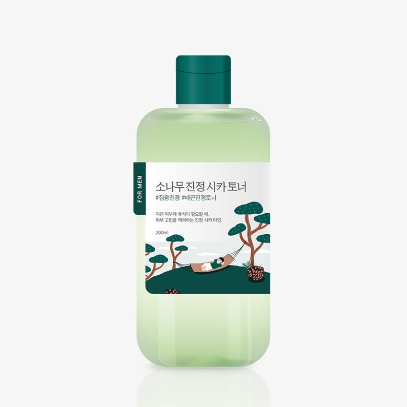 ROUNDLAB For Men Pine Calming Cica Toner 200ml disponible sur Ma petite Coree, ton Eshop 100% K-beauty en direct de Seoul