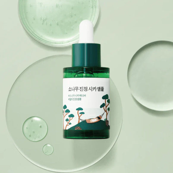 ROUNDLAB Pine Calming Cica Ampoule 30ml disponible sur Ma petite Coree, ton Eshop 100% K-beauty en direct de Seoul