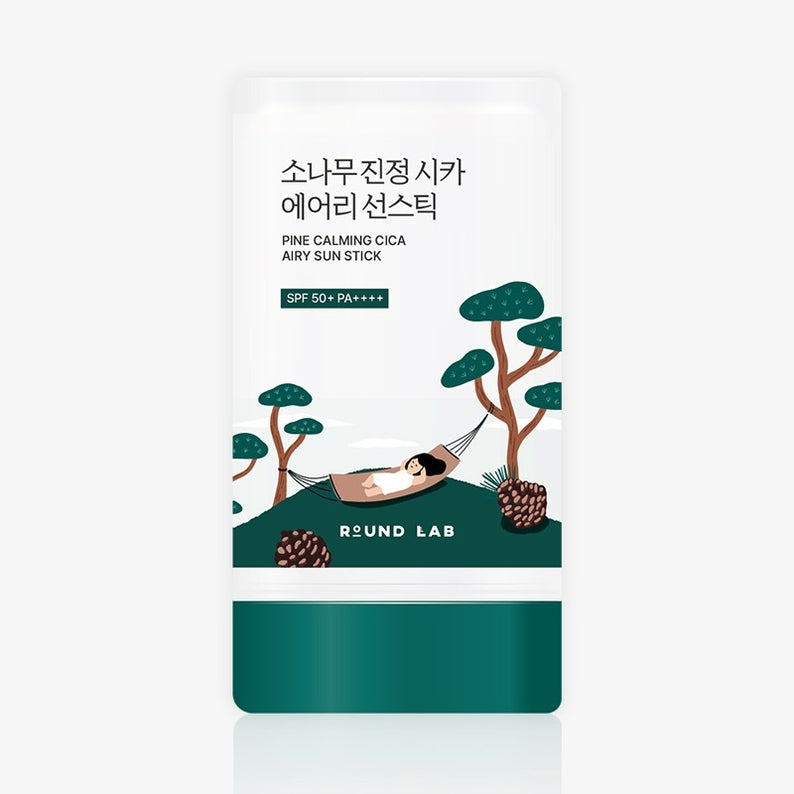 ROUND LAB  Pine Soothing Cica Airy Sun Stick 19g