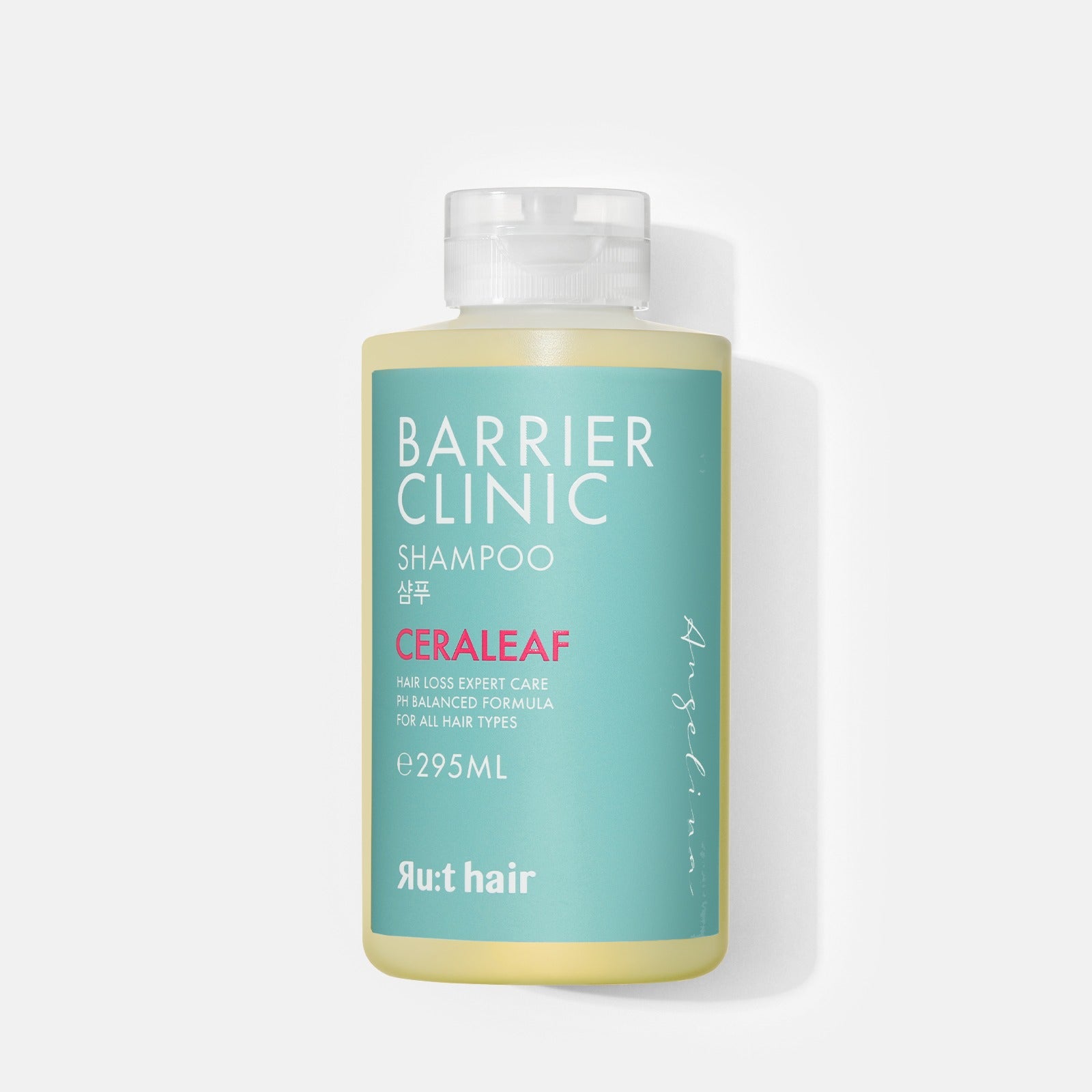 RU:T HAIR Barrier Cinic Ceraleaf Shampoo 295ml disponible sur Ma petite Coree, ton Eshop 100% K-beauty en direct de Seoul