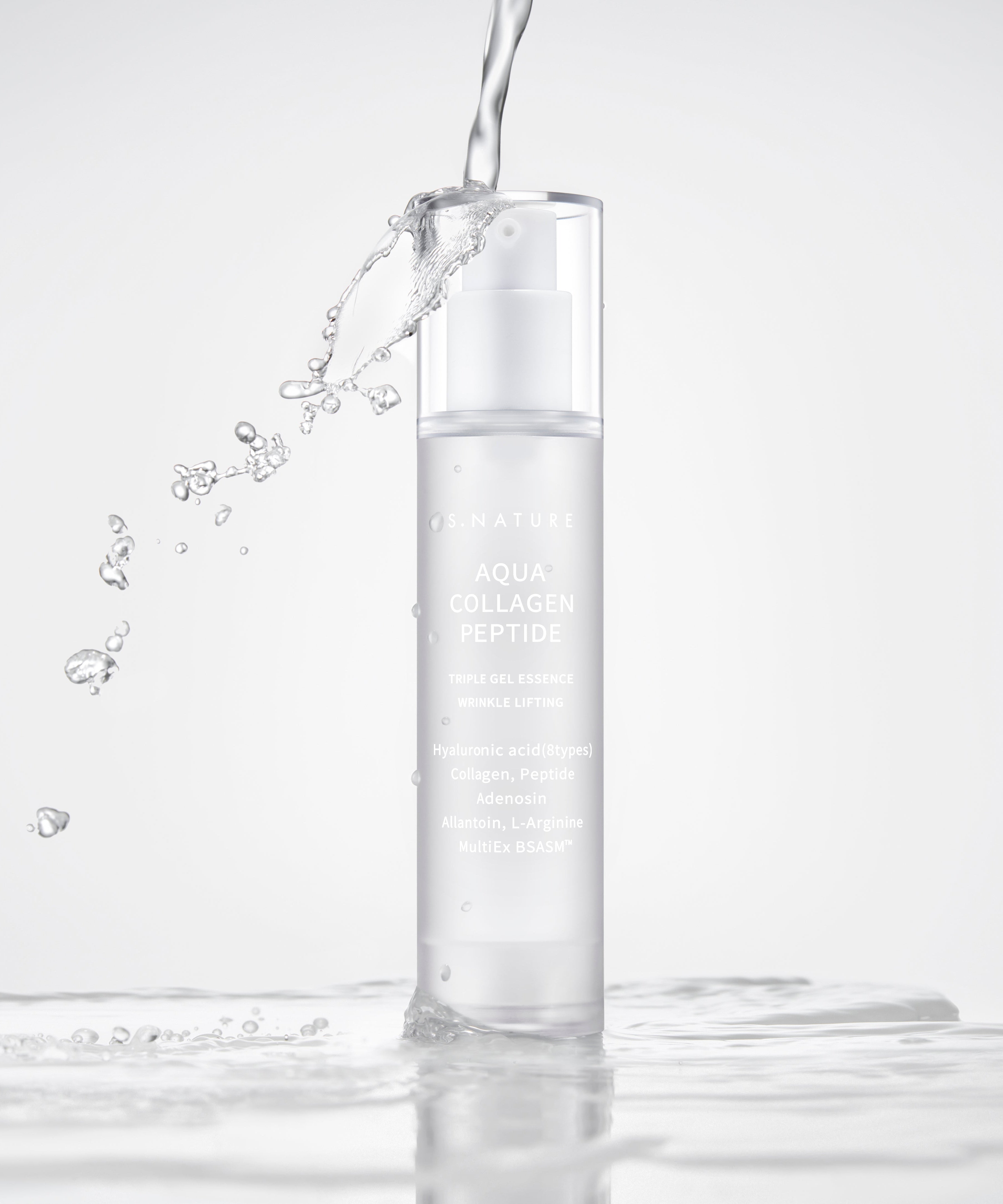 S.NATURE Aqua Collagen Peptide Triple Gel Essence 50ml