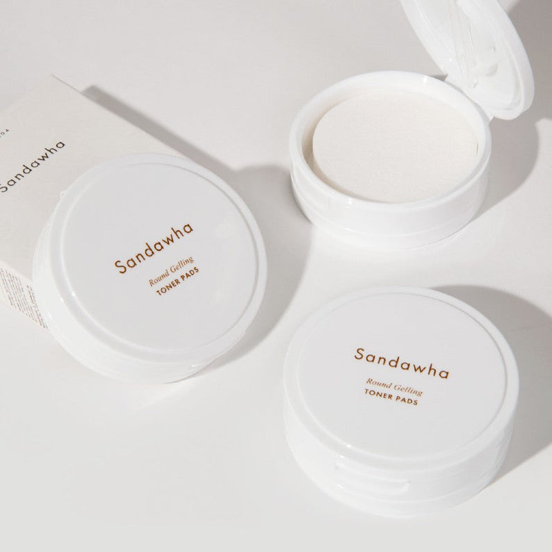 SANDAWHA Round Gelling Toner Pads 50p disponible sur Ma petite Coree, ton Eshop 100% K-beauty en direct de Seoul