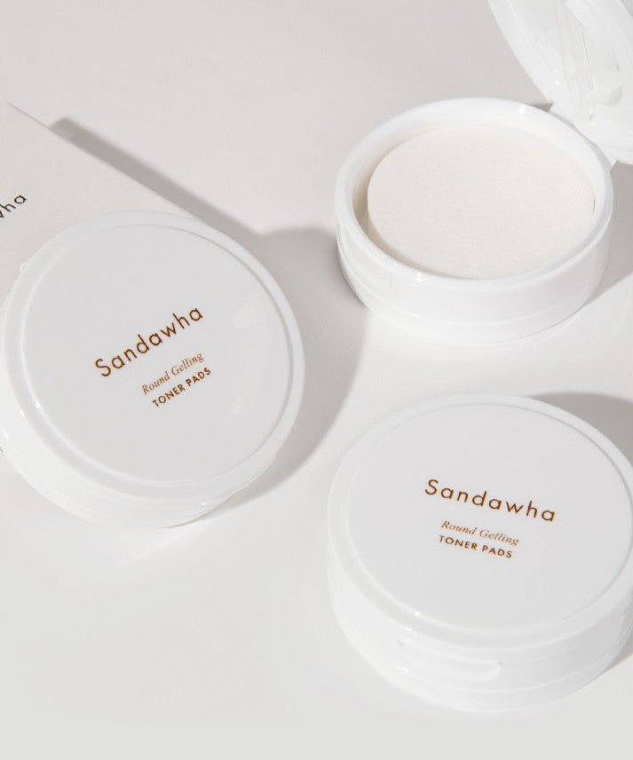 SANDAWHA Round Gelling Toner Pads 50p disponible sur Ma petite Coree, ton Eshop 100% K-beauty en direct de Seoul