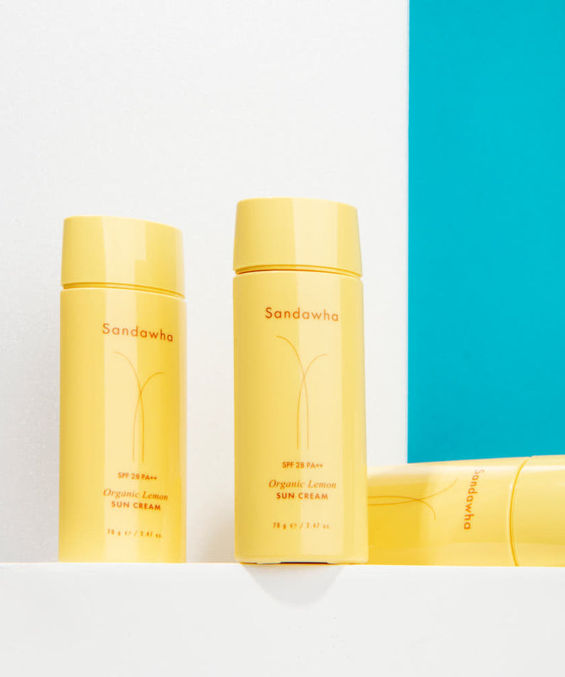 SANDAWHA Organic Lemon Sunscreen 70g