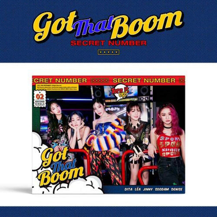 SECRET NUMBER - 2nd Album [Got That Boom] - Album Kpop