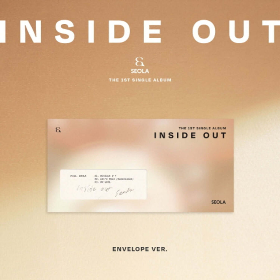SEOLA - THE 1ST SINGLE ALBUM [INSIDE OUT] (ENVELOPE VER.) - Album Kpop