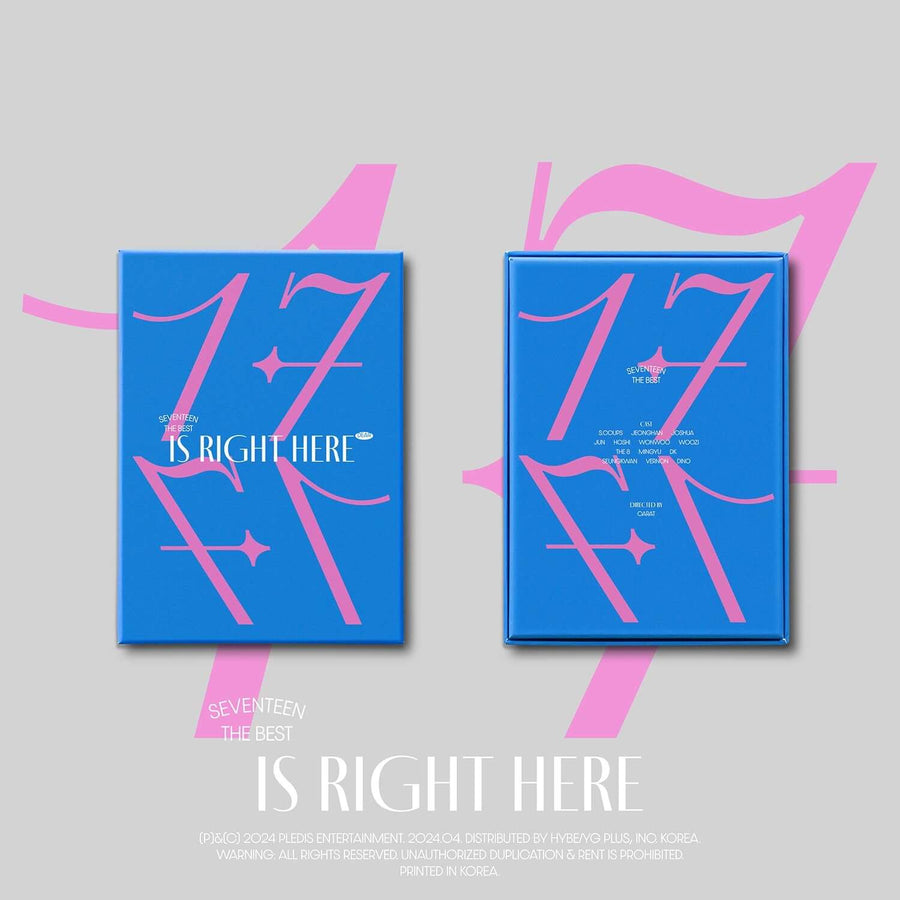 SEVENTEEN - SEVENTEEN BEST ALBUM [17 IS RIGHT HERE] (DEAR Ver.) (Random) - Album Kpop